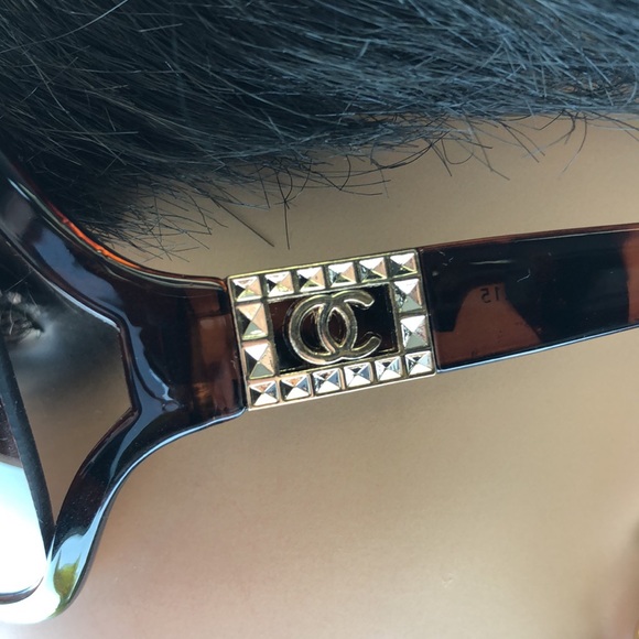 Oleg Cassini Huge Round Tortoise Shell Frame Medium Arm Yellow Tint - Picture 5 of 7